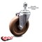 Service Caster 5 Inch High Temp Glass Filled Nylon Wheel Swivel 12mm Threaded Stem Caster SCC SCC-TS20S514-GFNSHT-M1215 - alternate 2